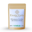 Wheatgrass Powder 100g (3.53oz) | 100% Pure & Natural | Vegan, Gluten-Free, Non-GMO | Fresh Green Superfood for Smoothies, Juices, Shakes, Teas, Baking & Healthy Recipes