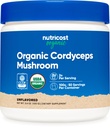 Poudre de Cordyceps Bio Nutricost 100 grammes - USDA certifié biologique, non-OGM, sans gluten