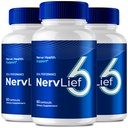 NervLief 6 Capsules, Official NervLief 6 Advanced Nerve Health Supplement Pills - Maximum Strength, All Natural Healthy Circulation & Stable Levels, NervLief6 Nerve Support Reviews (3 Pack)