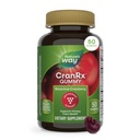 Nature's Way CranRx Cranberry Gummies, Urinary Tract Health Support*, 100% Whole Cranberry Fruit Concentrate met D-Mannose, Vitamine C, 50 Gummies (Verpakking mei Vary)
