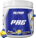Alpha Supps Pre, Pre-Workout Powder for Men & Women, Back to Basics Preworkout Formula for Fitness & Gym Training Athletes - Boost Energy, Focus & Performance (30 Servings, Blueberry Lemonade)