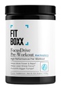 FocusDrive Pre-Workout | 150mg Caffeine | Energy, Pump & Focus | Sugar-Free | Blue Raspberry | 30 Servings