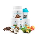 Yes You Can! Detox Plus Kit (Meal Replacement Coffee, Aloe Vera Peach Lemonade) - Complete Meal Replacement Powder, High Energy Shake Booster, Aloe Vera Detox Supplement, Health Transformation