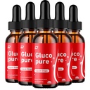 Gluco Pure Drops Healthy Formula - Dietary Supplement Drops - Extra Strength GlucoPure Liquid Drops, Gloco Pure Drops Reviews (5 Pack – 5 Month Supply)