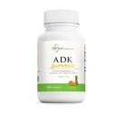 DAVINCI Labs ADK Gummies - Helps Support Bone Health & Immune Response* - Multivitamin Gummy with Vitamins A, D3 & MK-7 - Vegetarian, Gluten Free, Soy Free - Pineapple Flavor - 60 Gummies