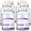 Approved Science DIM - Estrogen Metabolism Support - DIM, Broccoli Sprout, Mustard Seed, Calcium, BioPerine - Vegan - 6 Bottles - 360 Capsules