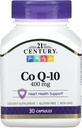 21st Century Co Q10 400 mg Veg Capsules, 30 Tel.