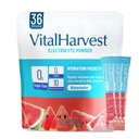 36 Sticks Electrolytes Powder Packets No Sugar Hydration Packets Electrolyte Liquid Daily IV Drink Mix with Watermelon, Low Sodium, 0 Calorie