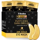 Under Eye Patches (36 Pairs) - 24K Gold Eye Maskers Verrijkt met overvloed aan collages voor donkere cirkels, puffy Eyes, rimpels - Cadeaus voor vrouwen huidverzorging - Vegan & USA Getest