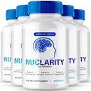 Nuclarity Capsules, Official Nuclarity Brain & Memory Supplement Pills, Advanced Nootropic Pills Brain Health Support, All Natural Nu Clarity Cognitive Health & Function Reviews (5 Pack)