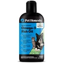 Pet Honesty Omega 3 Visolie voor katten en honden (16oz), Wild Caught Omega 3 Visolie voor honden huid en jas supplement, Ondersteunt vergieten, huid & jas, immuniteit, gezamenlijke, hersenen & hart, EPA + DHA