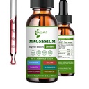 Cortisol Supplement Liquid | Magnesium Glycinate, Malate & Taurate | Highly Absorption Chelated Form | Magnesium Glycinate Liquid w/L-Theanine, Ashwagandha for Bone, Heart, Muscle Health