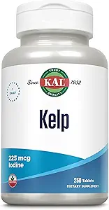 KAL 225 Mcg Kelp Jodium Tabletten, 250 Tellen
