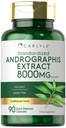 Carlyle Andrographis Paniculata Capsules | 90 Pills | Herb Extract Supplement | Non-GMO and Gluten Free