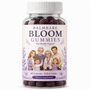 BALMBARE Bloom Gummies with Elderberry & Probiotics, Promote Gut Acid-Base Balance, Support Gut Health, Berry Flavor, Non-GMO, Gluten Free, 60 Gummies