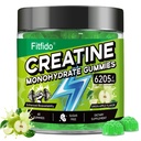 Creatine Monohydrate Gummies with L-Carnitine, 60 Count | Creatine Monohydrate, Gym & Training, Muscle Performance Support, L-Carnitine, Taurine, Sugar Free, Vegan