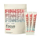 Focus Electrolyte Drink Mix Cognizin, Magnesium, Biotin, Vitamin B for Energy, Hydration & Mental Clarity — Sugar Free, Low Calorie (15 Packets), Strawberry