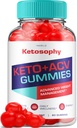 KetoSophy Keto ACV Gummies - Advanced Weight Loss KetoSophy Keto Plus ACV Gummies Weight Management Apple Cider Vinegar KetoSophy ACV Gummies Dietary Supplement Reviews Men Women (60 Gummies)