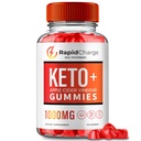 Rapid Charge Keto ACV Gummies, Rapid Charge ACV-Keto Gummies 1000MG - Maximum Strength, Rapid Charge All Natural Apple Cider Vinegar, Vitamin B12, Pomegranate, Rapid Charge ACV Reviews (60 Gummies)