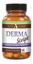 Script Essentials DermaScript Clear Skin Probiotic- Skin Care Routine Supplement - Biotin Face Supplemnt - Fights Acne, Dryness, Irritation and Rashes (60 capsules)