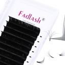 FADLASH Eyelash Extensions C D Curl Lashes 0.07 Easy Fan Volume Lash Extensions Premium Self Fanning Eyelash Extension Rapid Blooming Lashes (0.07-C, 12mm)