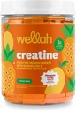 Wellah Creatine for Women (Pineapple Mango) 30 Stick Packs - 3g of Creatine Monohydrate with Dandelion & Cranberry Extract, to-Go Packets