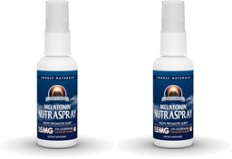 Source Naturals Melatonin - NutraSpray -Orange Flavored - 1.5 mg - 2 Fluid oz (Pack of 2)