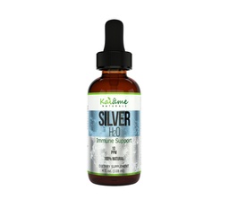 Kaiame Naturals Collective Silver, Ionic Silver Solution, 10 PPM, Large 4 oz Dropper in glazen fles, Natural Immune Support Supplement, Veilig voor volwassenen, kinderen en huisdieren