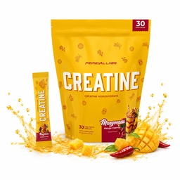 Primeval Labs Mangonada Creatine Monohydrate Powder, 5g, 30 Servings