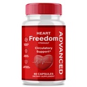 Heart Freedom Capsules, Official HeartFreedom Pills - Energy and Health Maximum Strength, Heart Freedom Circulation Support Capsules, All Natural Glyco Optimizer, Premium Formula Reviews (60 Capsules)