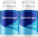 (2 Pack) Memocept – Advanced Supplement Formula for Brain Memory Health Support (120 Capsules)