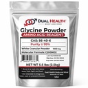 Glycine Powder (2500g/ 2.5kg/ 5.5 lbs) Pure Free Form Glycine Bulk Supplements, Sleep Amino Acid, Non-GMO, Gluten Free