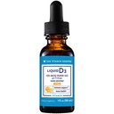 The Vitamin Shoppe Vitamin Liquid D3 5000IU, Supports Bone & Immune Health, Aids in Healthy Cell Growth & Calcium Absorption, Citrus Flavor, 1 Fluid Ounce