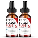 Free Sugar Plus, Official FreeSugarPlus Advanced Blood Formula Supplement Droppers - Maximum Strength, All Natural Healthy Circulation & Stable Levels, Premium Free Sugar Plus Health Reviews (2 Pack)