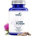 21-in-1 Leverondersteuningssupplement, leverreinigingsdetox & Repair - W/Milk distel, zink, rode bieten & Artichoke, Choline & Dandelion wortel voor digestie & immuniteit - 60 capsules