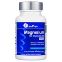 CanPrev Magnesium BisGlycinate 200mg Zachte 60 Veg Caps, 60-Day Supply, Chelated Magnesium Supplement voor bot & Muscle Support, Makkelijk te onderscheiden, Bevorderen Ontspanning & Comfort, Vegan, Non-GMO, Geen suiker