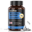 12-in-1 Magnesium Complex 350mg | High Absorption Magnesium Glycinate, Citrate, Malate & Taurate | Relieve Cramps, Stress, Better Sleep | Heart, Bone & Nerve Health | 90 Vegan Capsules