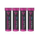 Fluid Tactical- Bruisende Hydration Tablets, Electrolyte Replacement & Dehydration Prevention, 4 Pack, 40 Servings (Mixed Berry)