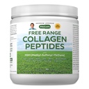 Andrew Lessman Free Range Collagen Peptides Powder and MSM 30 Servings - Supports Smooth Soft Skin, Comfortable Joints. Pure. Super Soluble. Unflavored. No Sugar. No Additives.