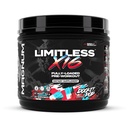 Magnum Limitless X16 Pre Workout Powder | Fully Loaded Pre-Workout Drink Mix with L-Citrulline, Beta Alanine & Betaine | Sugar Free, Vegan, Gluten Free | 20 Servings (Rocket Pop)