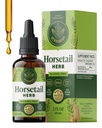 HERBAMAMA Horsetail Supplement Drops - Vegan Hair, Nail & Skin Care with Horsetail Extract - Non-GMO, Alcohol & Sugar-Free Liquid Hair Strengthening Tincture, 42-Day Supply