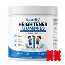 Nourify Heightener Gummies – Daily Multivitamin Gummies with Essential Vitamins & Minerals – Supports Bone Health, Energy & Overall Wellness – 60 Gummies
