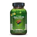 Irwin Naturals Extra-Strength Alpha-Choline (Alpha-GPC) Brain & Muscle Support — Cognitive Focus, Memory & Mental Clarity Support + B-Vitamins & Magnesium — 60 Softgels