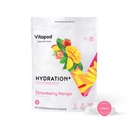 Vitapod Hydra+ Strawberry Mango Electrolyte Drink Packs – 30 Sugar-Free Hydration Pods – Low Sodium Electrolyte Drink (110 mg Sodium) with Vitamins A, C, D & E