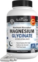 BioSchwartz Magnesium Glycinate 500 mg Capsules (120 Mini Caps) Maximale Absorptie Magnesium Supplement voor gezonde nerves Spieren Hart Mood en Slaap Ondersteuning (Vegan, Gluten-Free, Non-GMO)