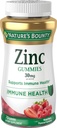 Nature's Bounty Zink Gummies by Nature's Bounty 30mg 70 Mixed Berry Flavored Gummies, 70 Count