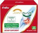 FitRx JointAlive Joint Support Supplements for Women & Men, Glucosamine Chondroitin, Type II Collagen, Relief Joints Discomfort, Cartilage Repair, zo snel als 7 dagen, 60 porties