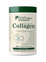 Great Lakes Wellness Collagen Peptides Powder for Skin, Hair, Nails, Joints & Digestie - Unflavored - Quick Solution Hydrolyzed, Non-GMO, Keto, Kosher - 10 oz
