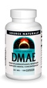 Bron Naturals DMAE, Dimethylaminoethanol Bitrate - Ondersteunt mentale concentratie*, 351mg - 100 Capsules