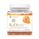 Youtheory K2D3 - Bone & Heart Health Support* - Combines Vitamin D3 & Vitamin K2 - Dairy, Soy & Gluten Free - Peach, 60 Vegetarische Gummies